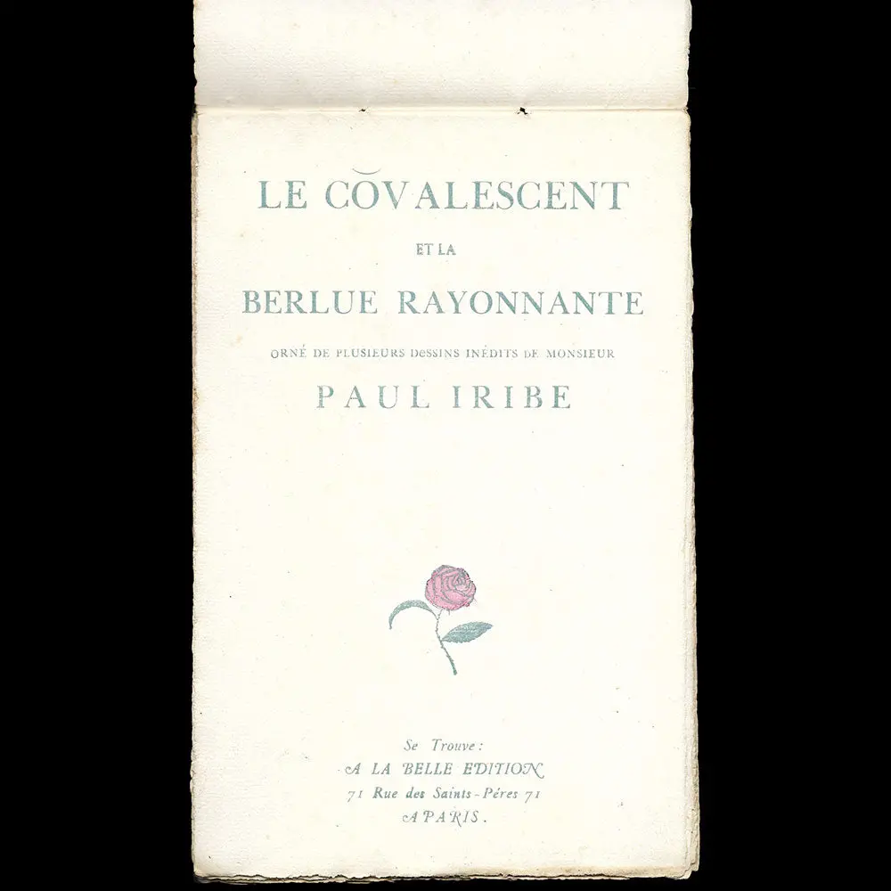 Paul Iribe - Le Covalescent Et La Berlue Rayonnante (1917) 2