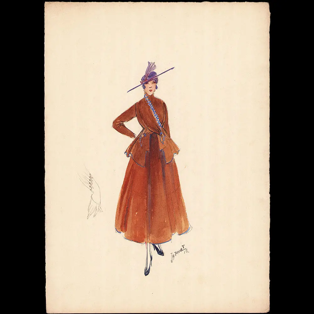 Japhet - Dessin D'un Costume (1915) 1