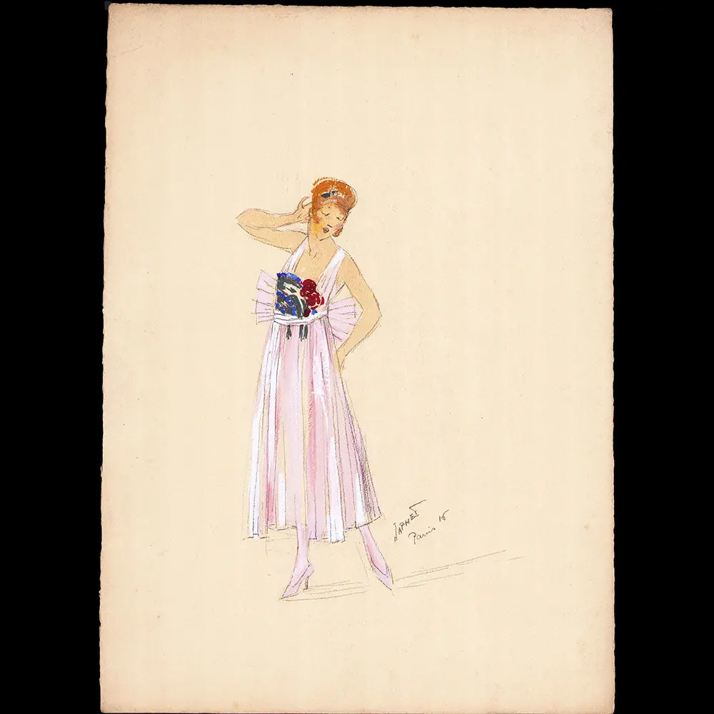 Japhet - Dessin D'une Robe (1916) 1