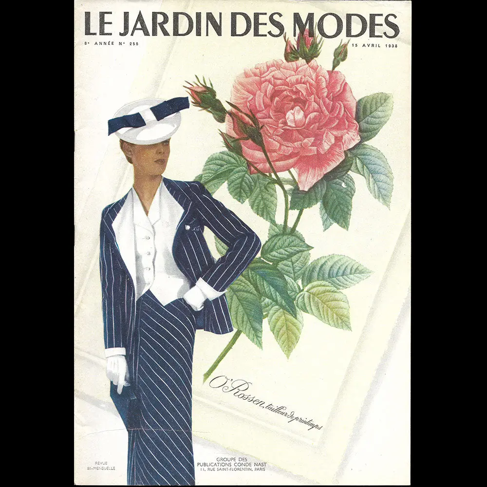 Le Jardin Des Modes, N°255, 15 Avril 1938, Tailleur De O'rossen 1
