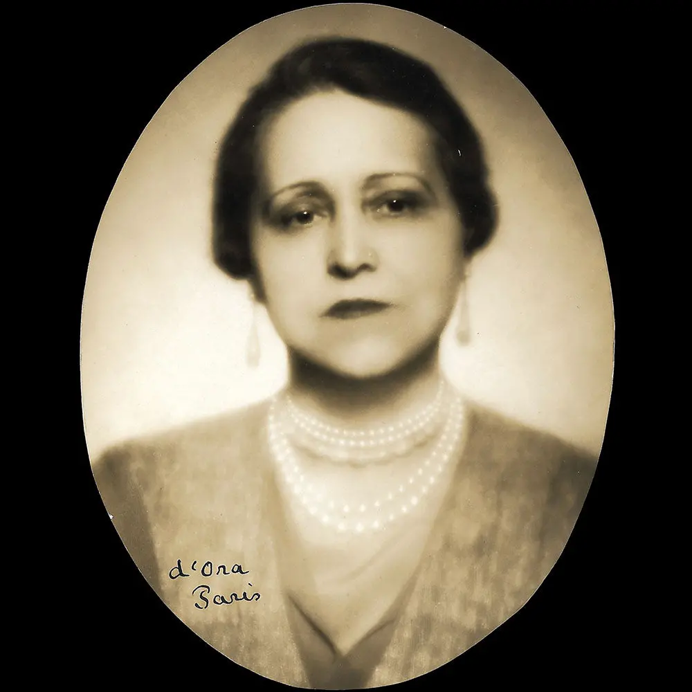 Jenny - Portrait De Jenny Sacerdote Par D'ora (Circa 1925) 1
