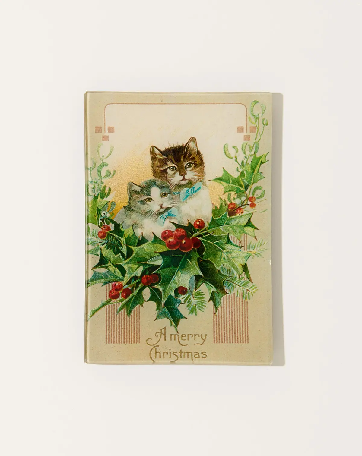 A Merry Christmas (Kittens) Mini Tray 1