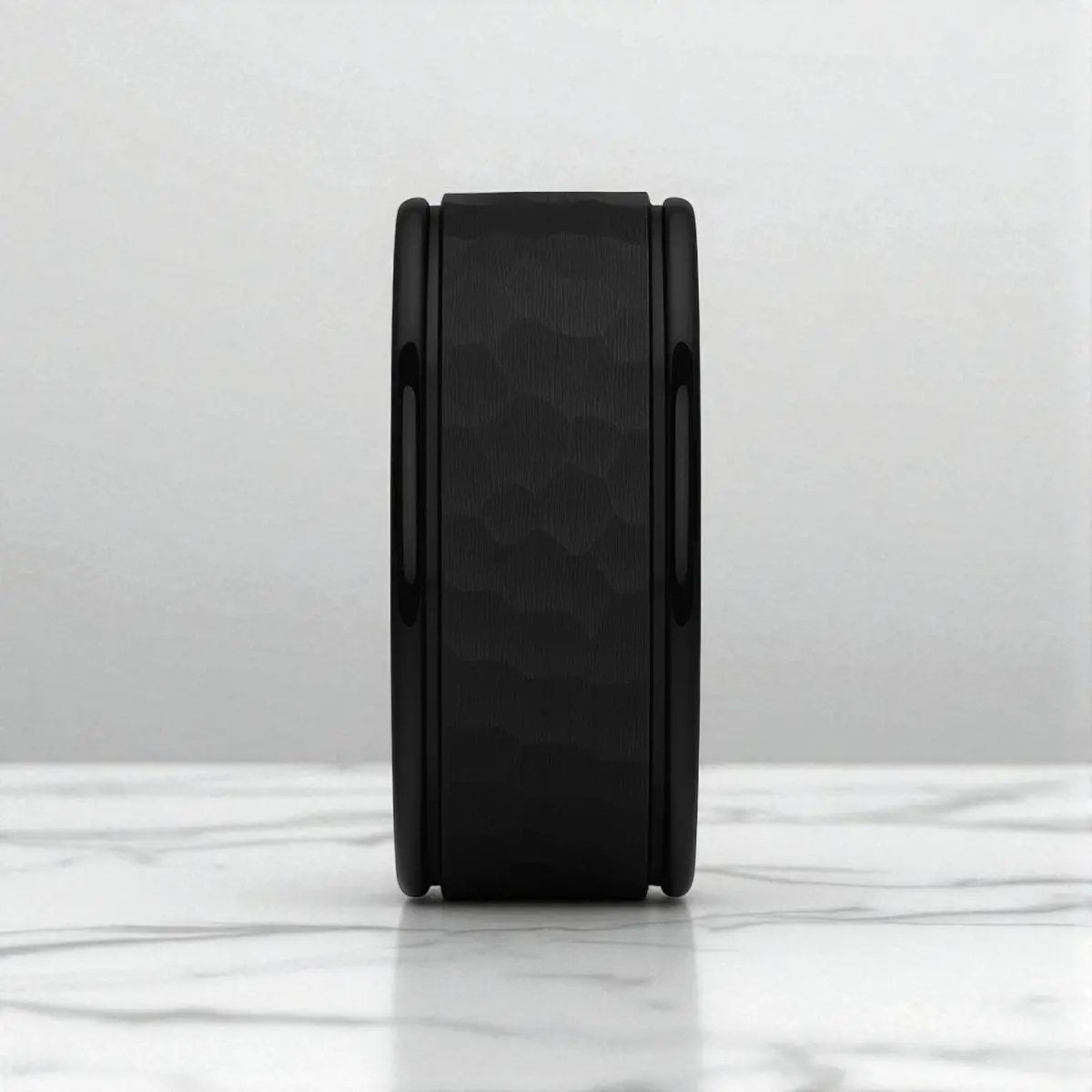 Joiner | Black Hammered Tungsten Wedding Band 6