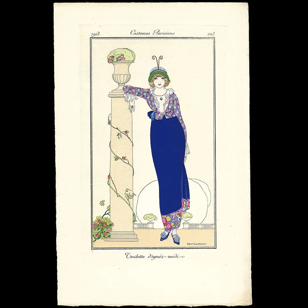 Le Journal Des Dames Et Des Modes, Costumes Parisiens, N°46, 1913 2