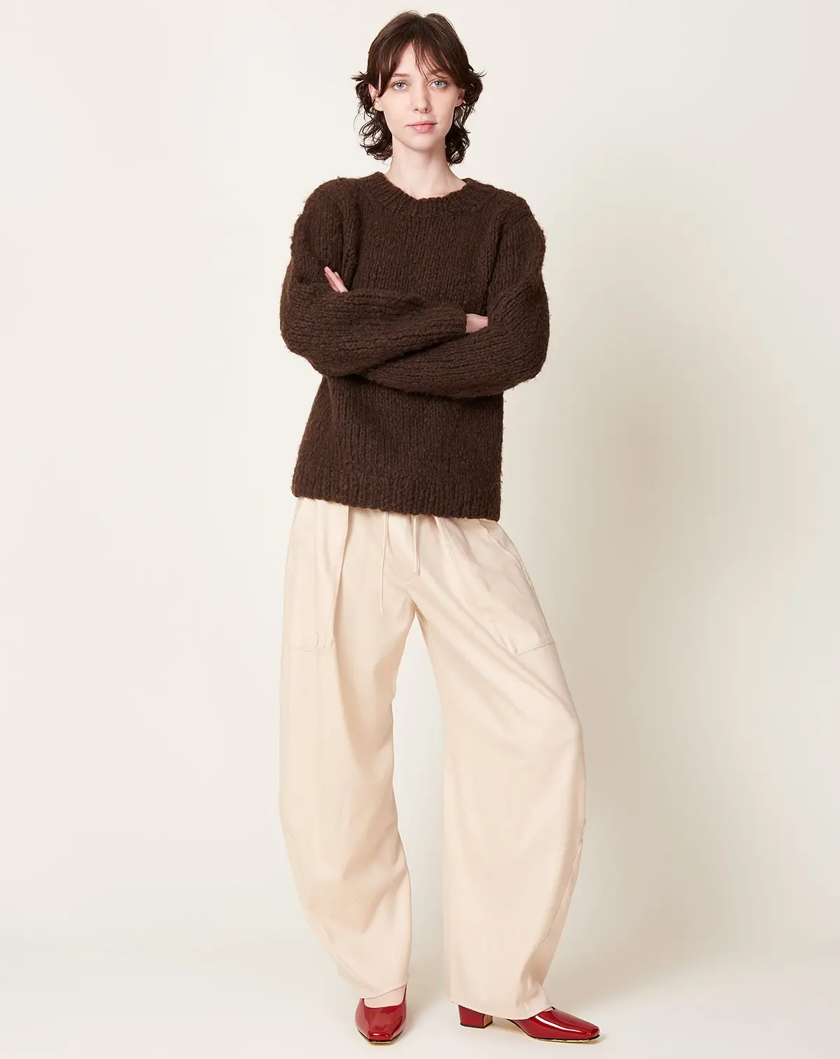 Carnaby Unisex Crew In Cocoa 1
