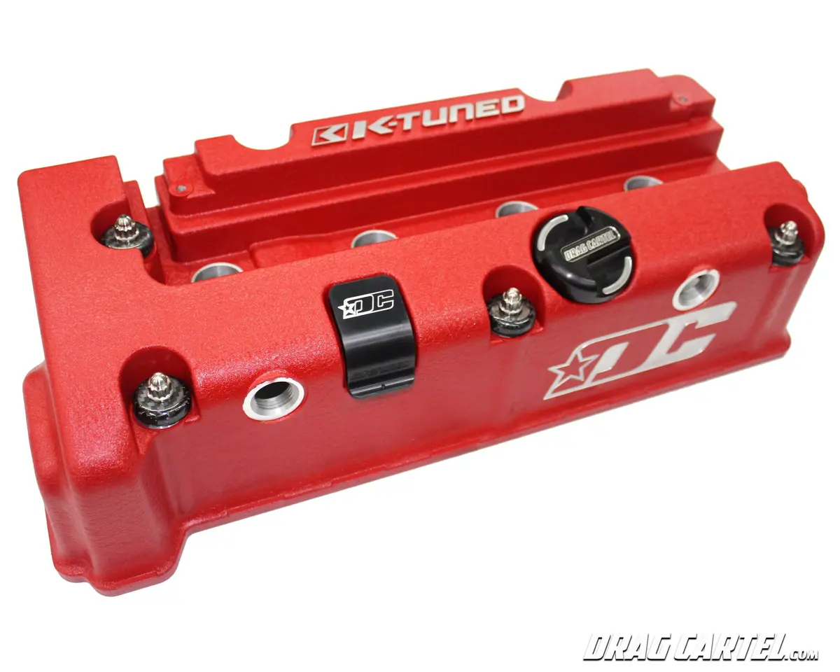 Drag Cartel / K-Tuned Valve Cover - Red 1