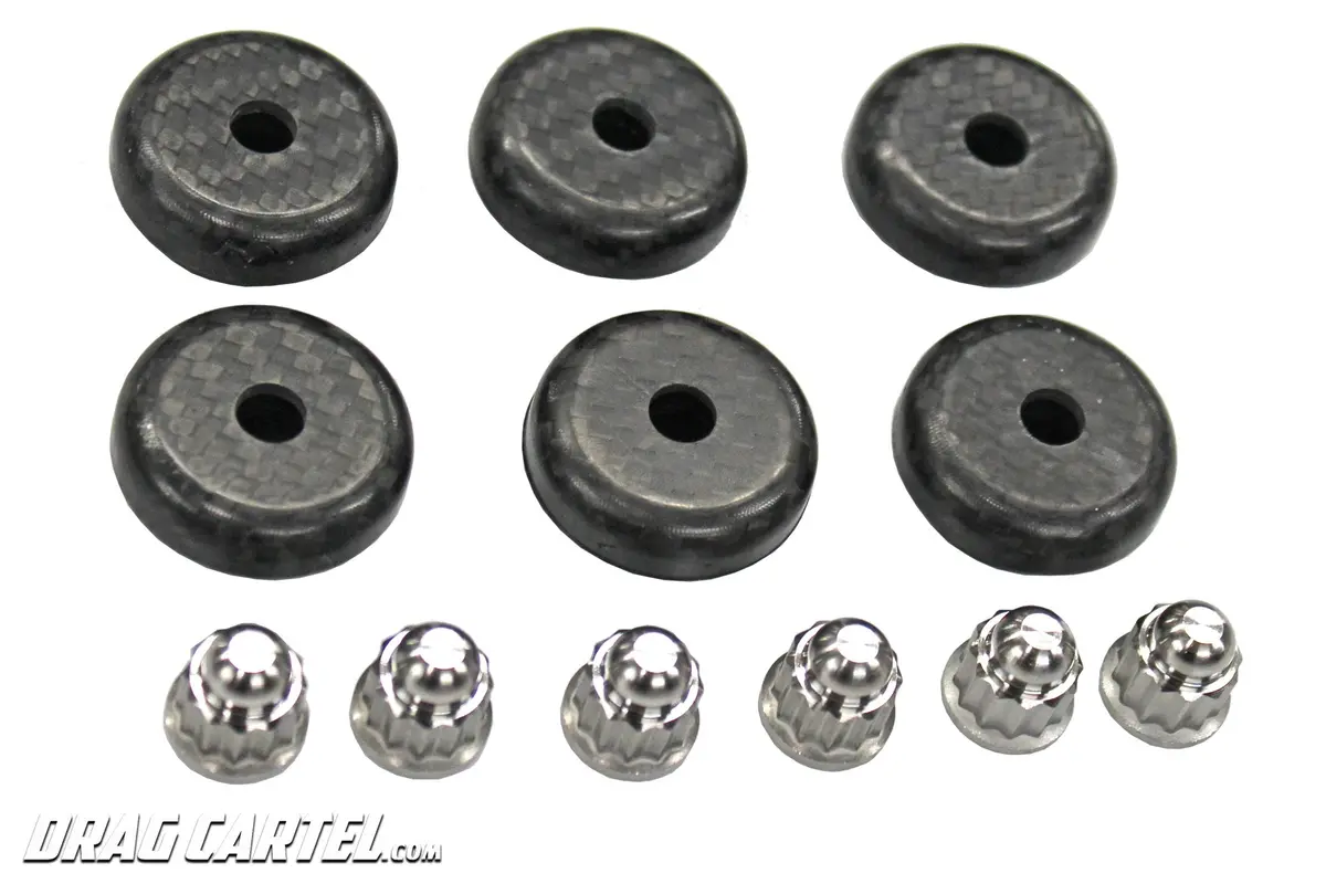 Drag Cartel K-Series Carbon Fiber Valve Cover Hardware Sets 1