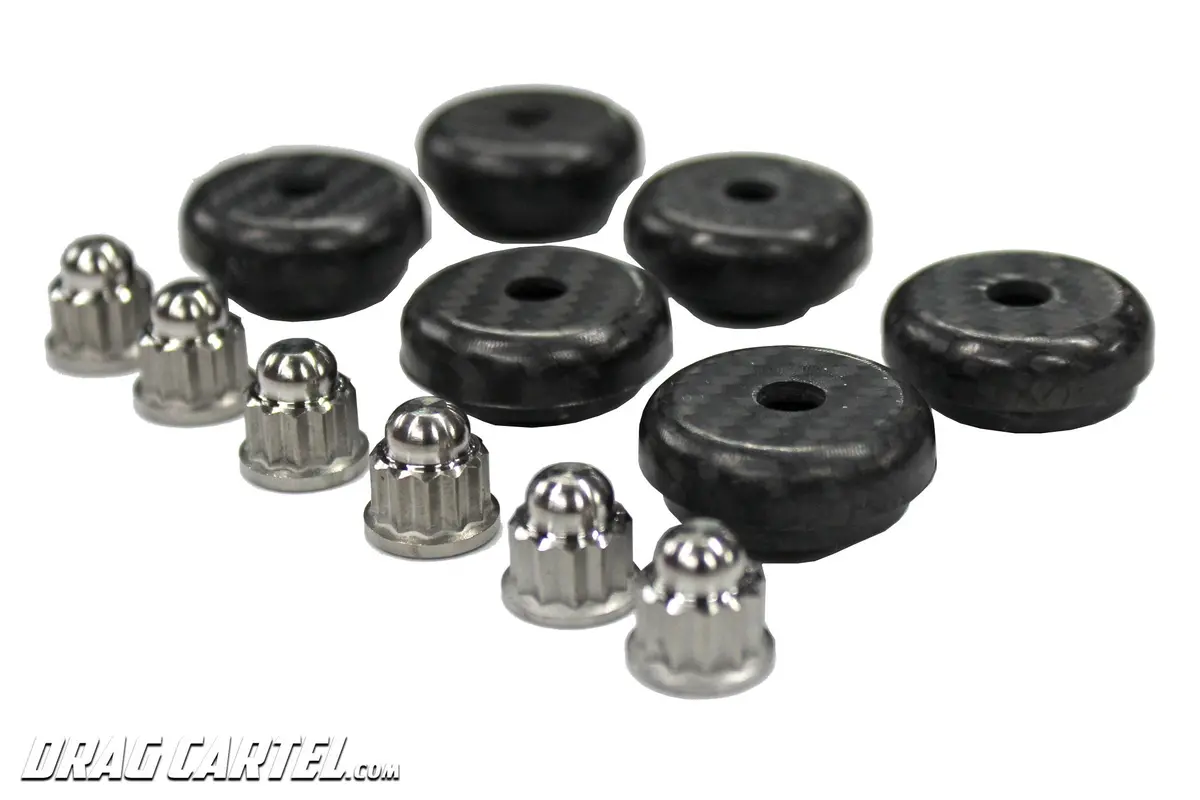 Drag Cartel K-Series Carbon Fiber Valve Cover Hardware Sets 2