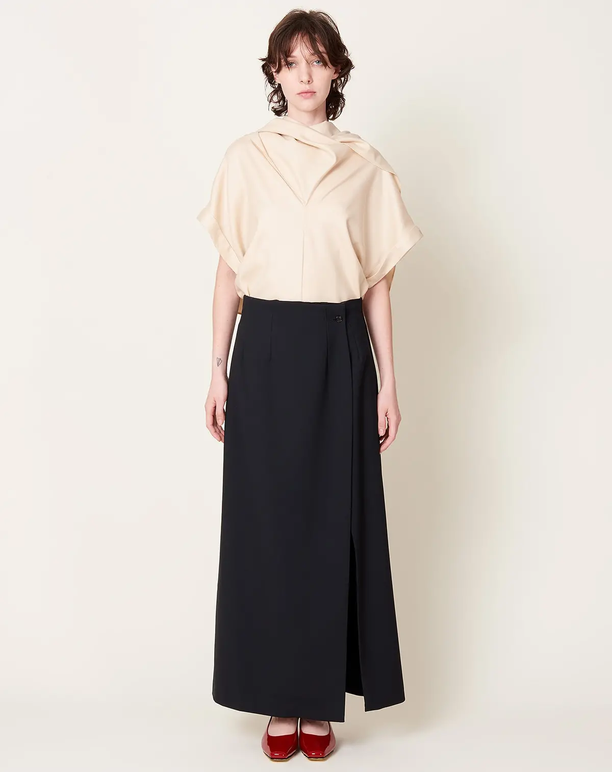 Andi Long Skirt In Black 1
