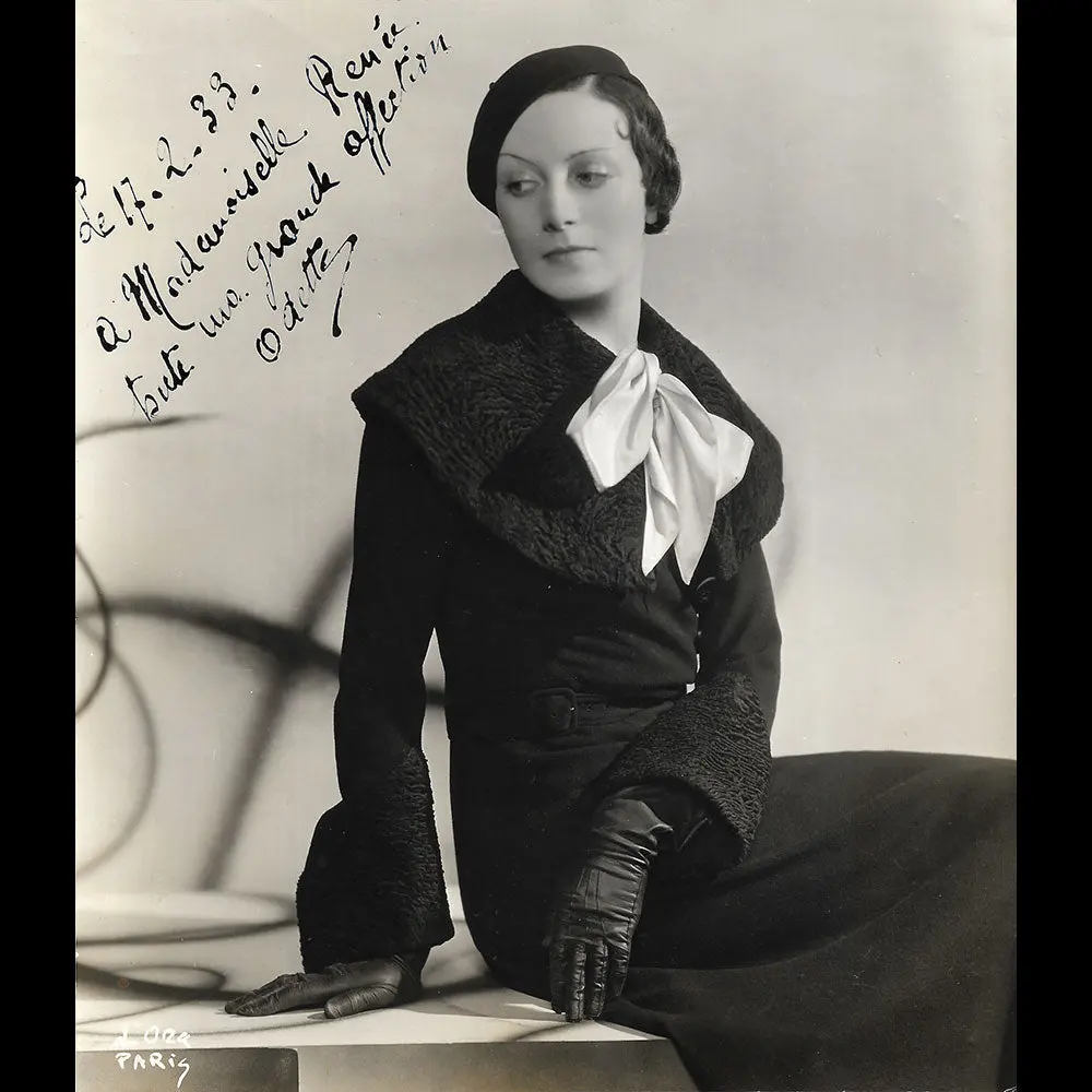 Lanvin - Odette, Portrait Par D'ora (1933) 1