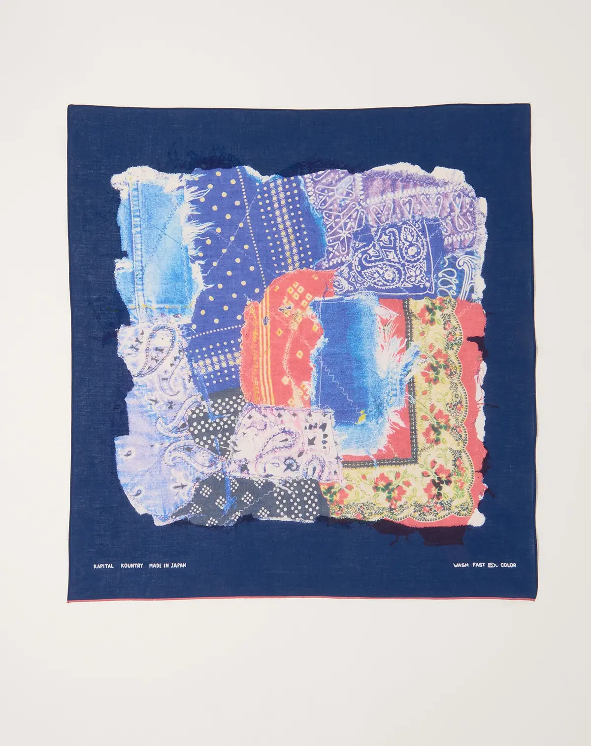 Fastcolor Selvedge Bandana (Bandana Patchwork) 1