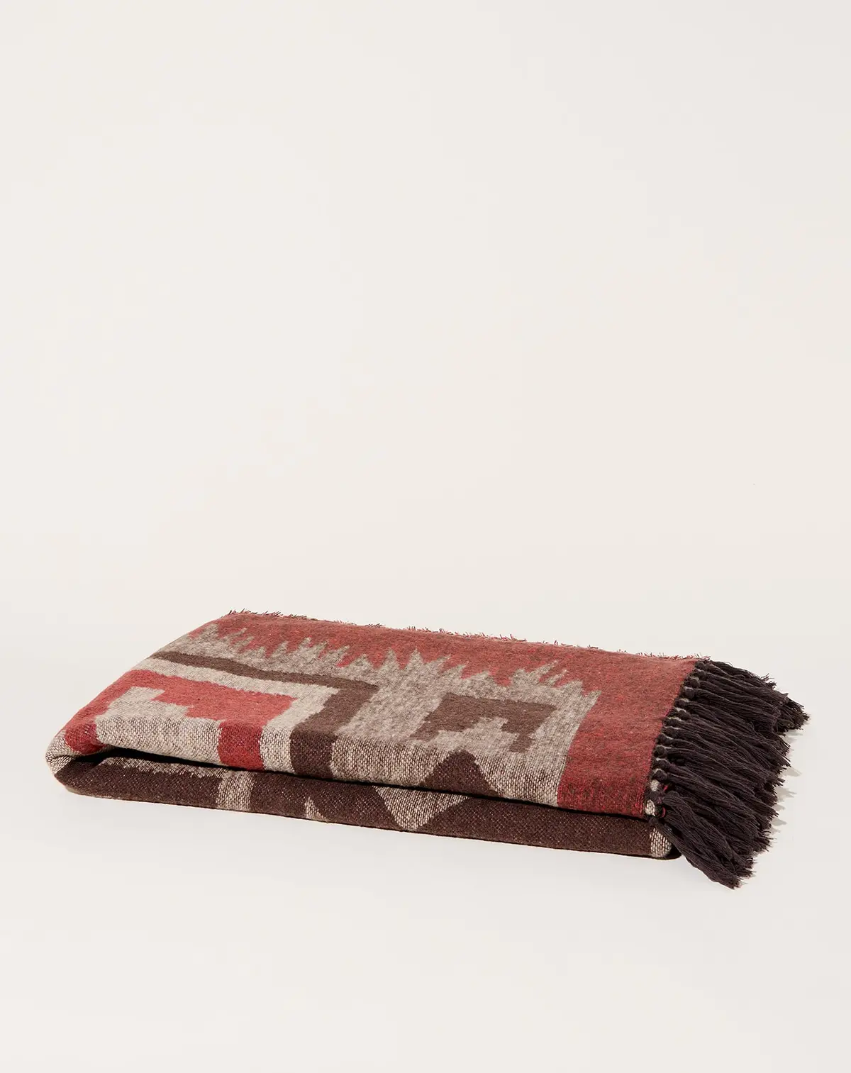 Kapital Speakeasy Blanket In Red 1