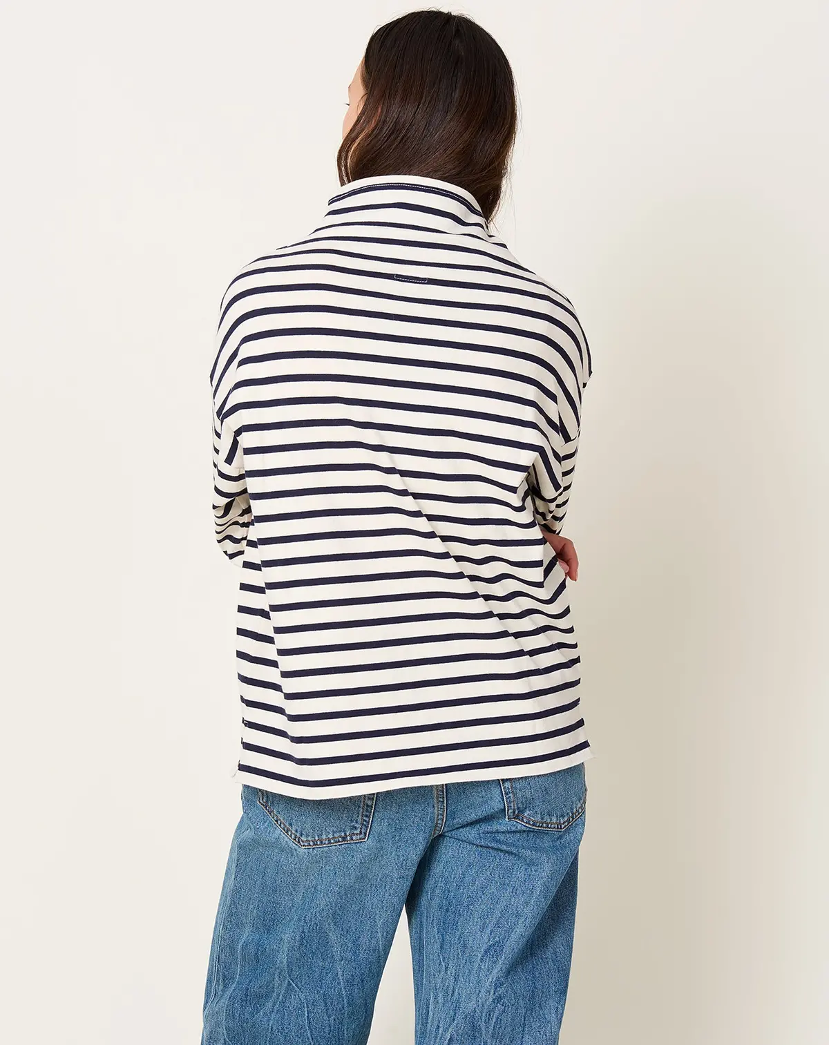 Stripe Jersey Gandhi Longsleeve T-Shirt 3