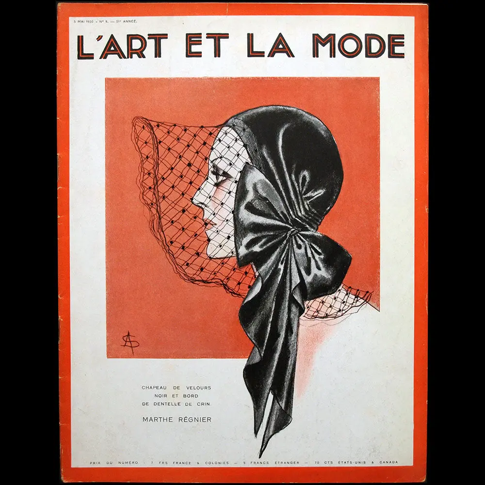 L’Art Et La Mode (5 Mai 1930), Couverture De Soulié 1