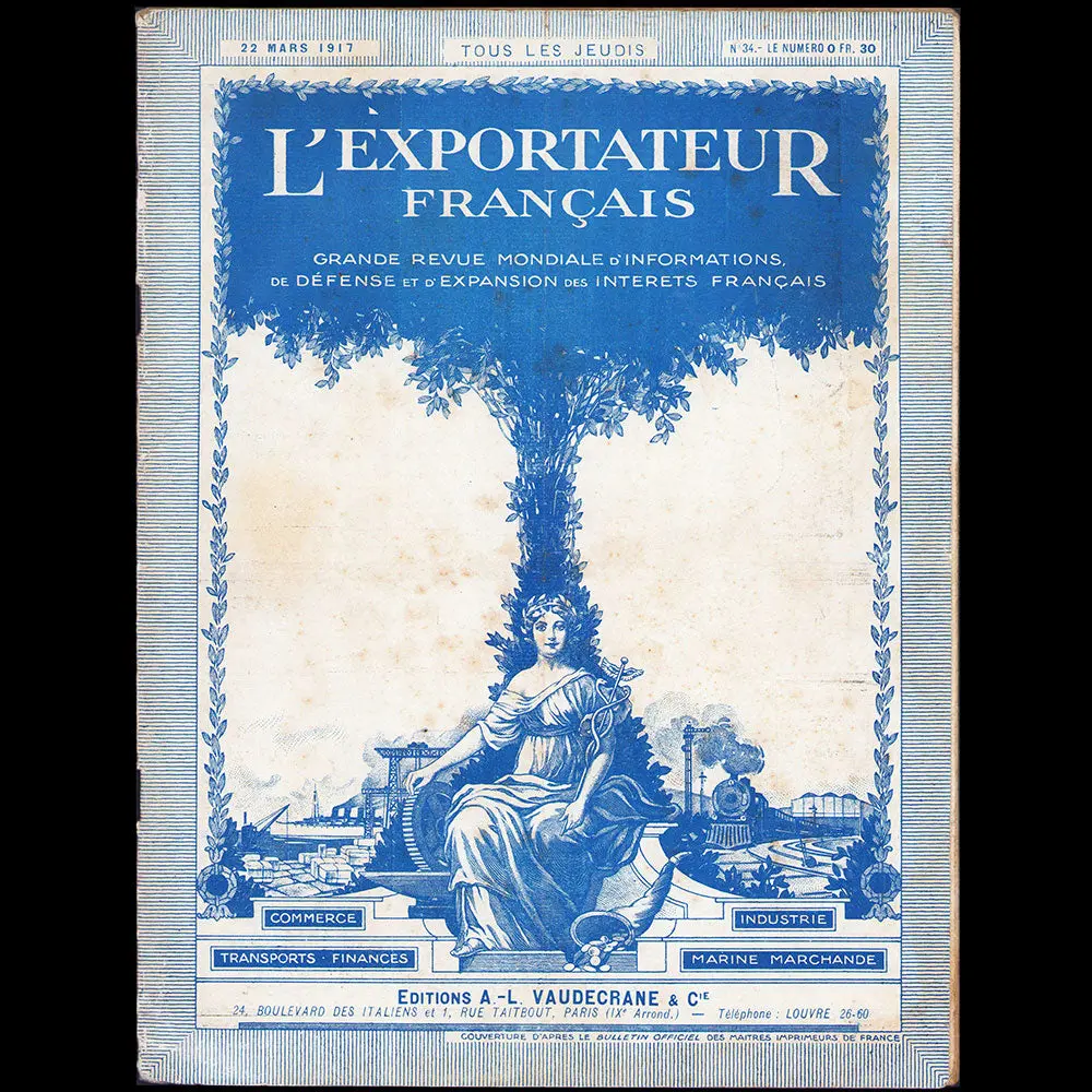 L'exportateur Français, N°34, 22 Mars 1917 1