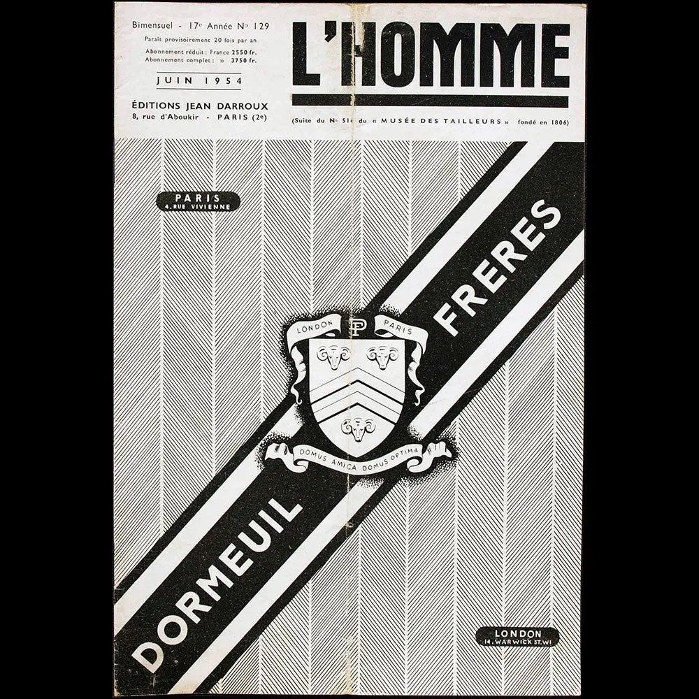 L'homme N°129, Juin 1954 1