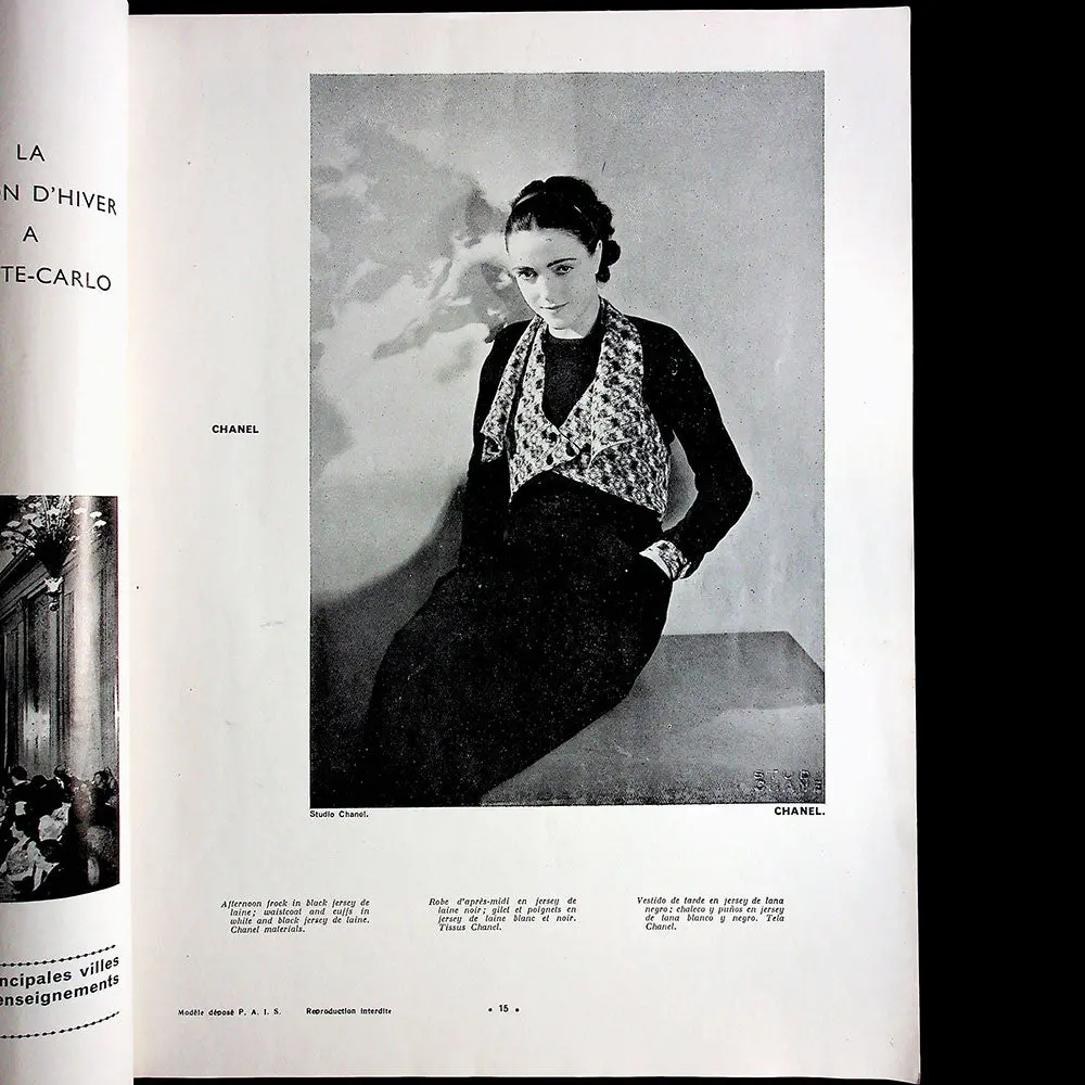 L'officiel De La Mode Et De La Couture De Paris - Janvier 1934 2