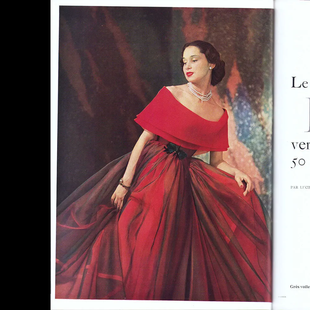 L'officiel De La Couture Et De La Mode De Paris (Avril 1950), Couverture De Gruau 2