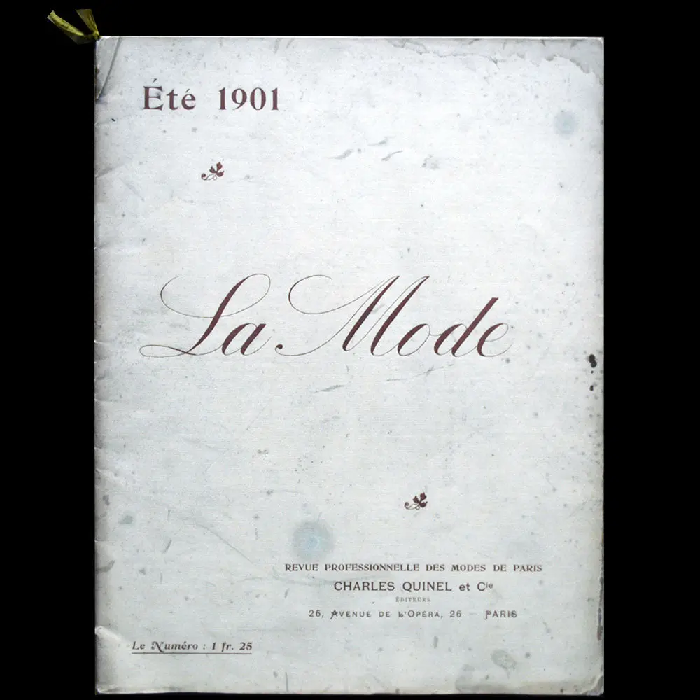 La Mode, Revue Professionnelle Des Modes De Paris, Été 1901 1