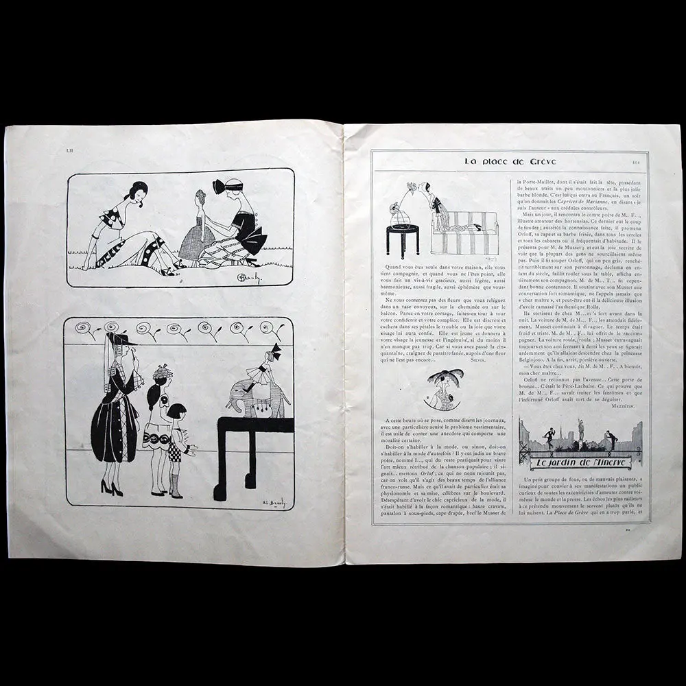 La Place De Grève (Juillet 1920), Couverture De Georges Lepape 2