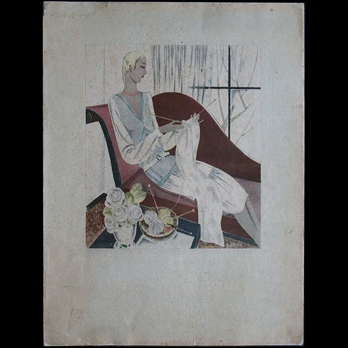 La Redoute - Pour Madame, Cinquante Modèles Choisis Au Tricot Et Au Crochet (Circa 1928) 1