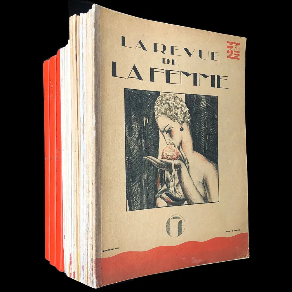 La Revue De La Femme - Réunion De 37 Des 39 Numéros De 1 À 39 (1926-1930) 1