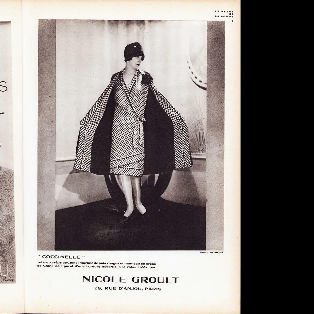 La Revue De La Femme, N°7 (Juin 1927), Couverture De Caplen 2