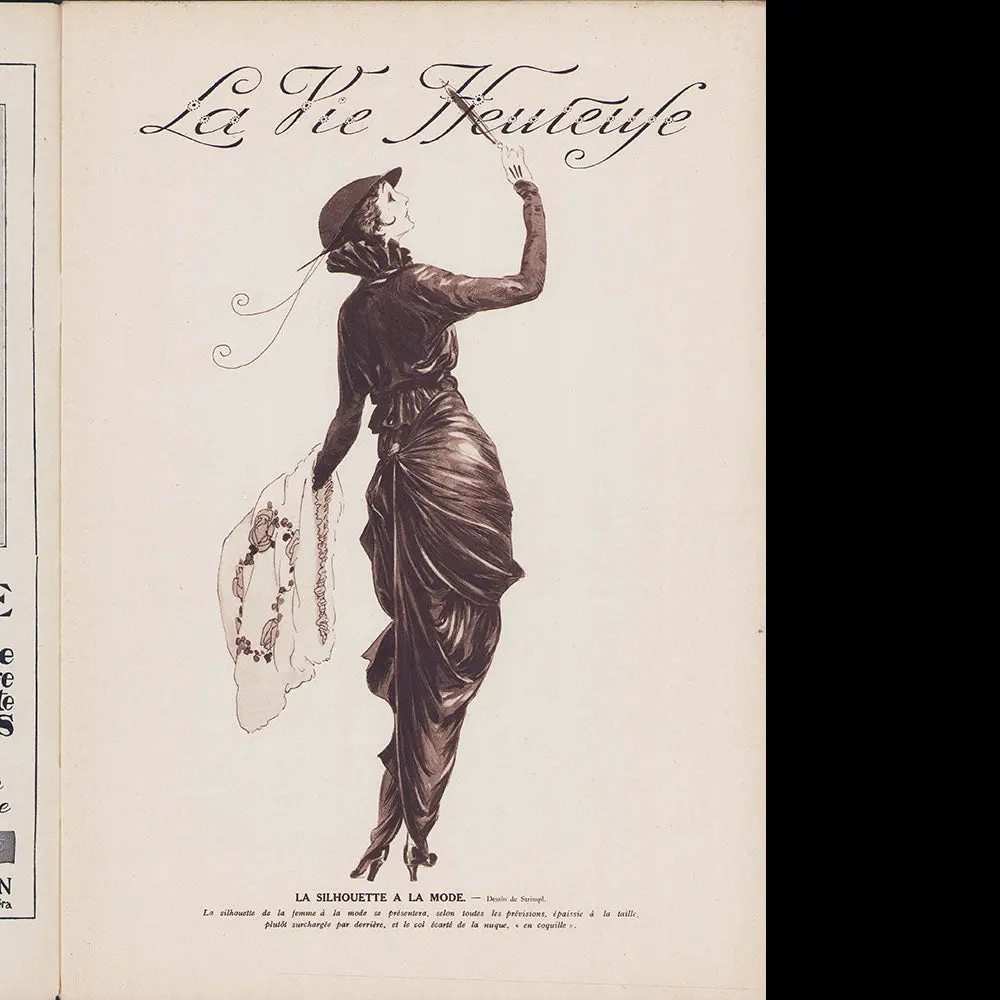 La Vie Heureuse, 5 Février 1914, Couverture De Brunelleschi 2