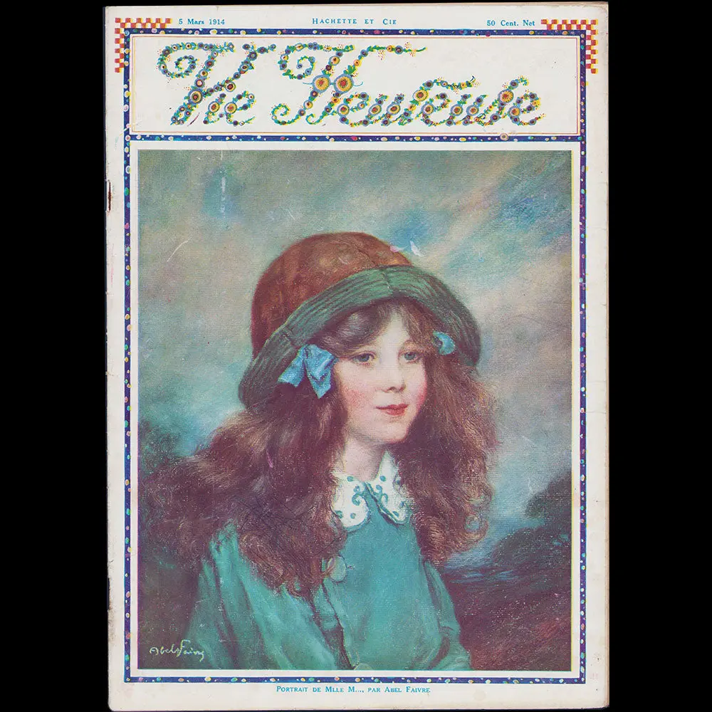 La Vie Heureuse, 5 Mars 1914, Couverture D'abel Faivre 1
