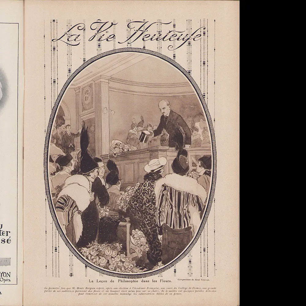 La Vie Heureuse, 5 Mars 1914, Couverture D'abel Faivre 2