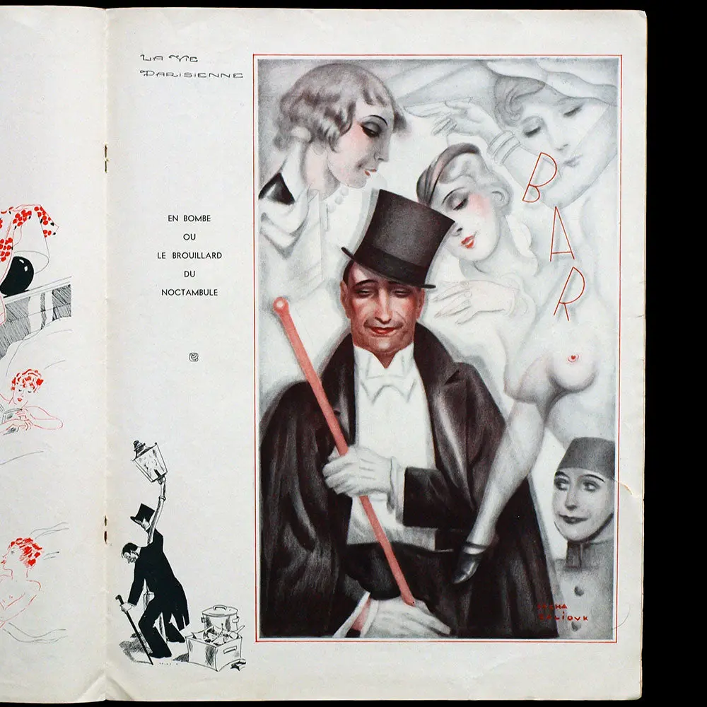 La Vie Parisienne, 13 Mai 1933, Couverture De Léonnec 2
