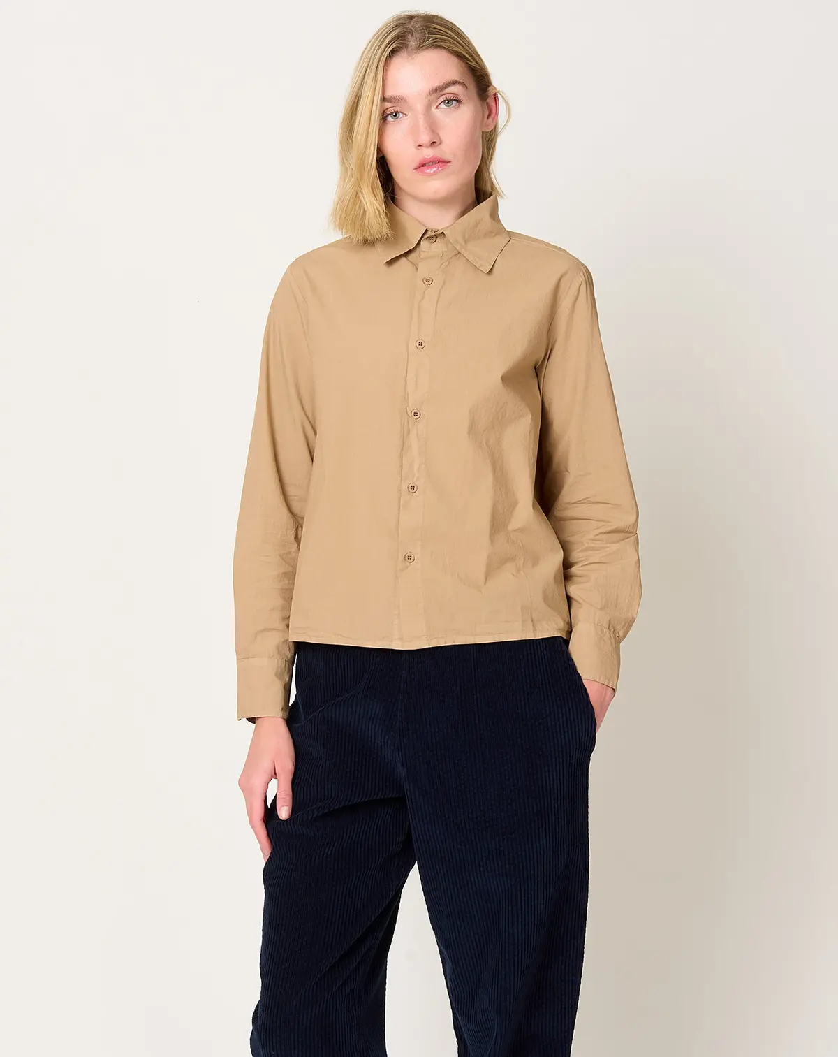 Picco Shirt In Camel 1