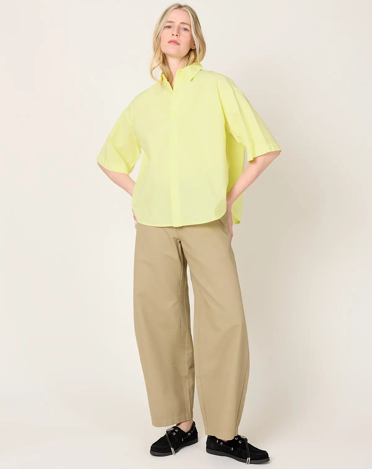 Egadi Shirt In Citronella 1
