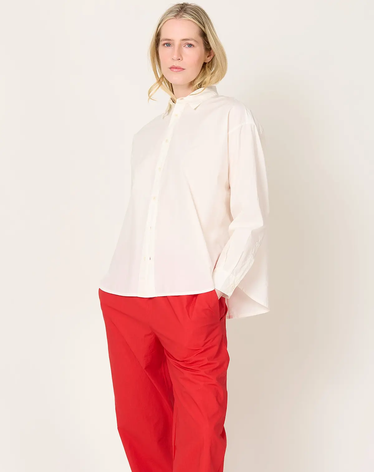 Eolia Shirt In Avorio 1