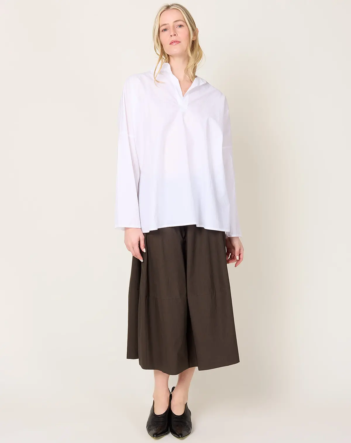 Mira Shirt In White Sushi 1