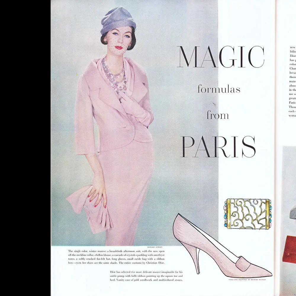 Ladies Home Journal (September 1957), Paris Fahsions 2