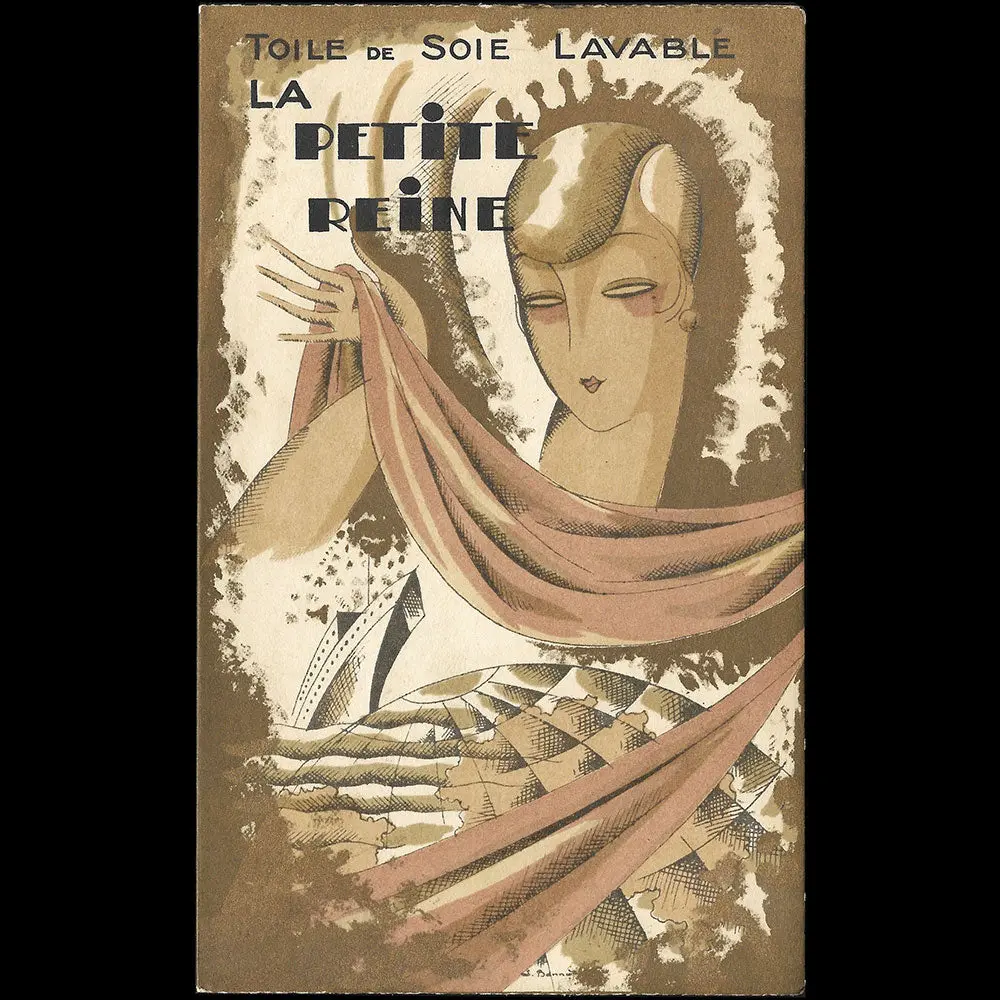 Aux Galeries Lafayette - La Petite Reine, Toile De Soie Lavable (1920S) 1