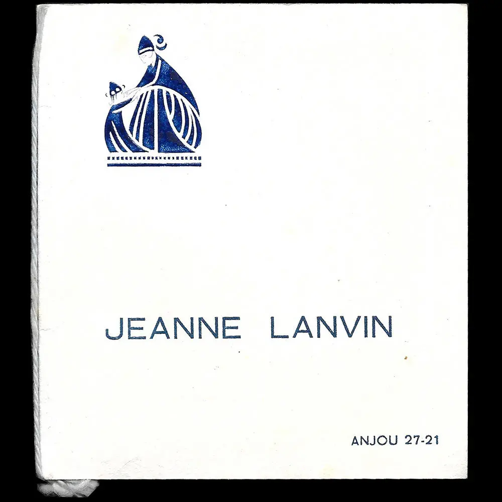Jeanne Lanvin - Carnet De Défilé, Circa 1930S 1