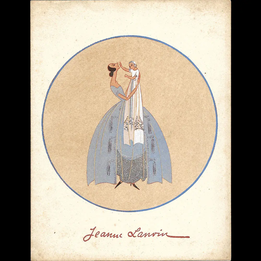 Jeanne Lanvin - Invitation (Circa 1918) 1