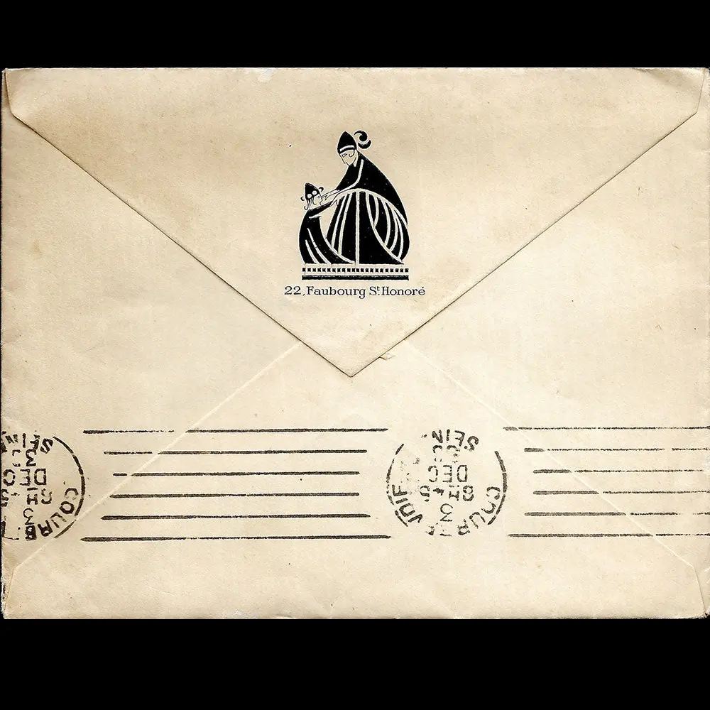 Jeanne Lanvin - Correspondance De La Maison De Couture 22 Faubourg Saint-Honoré (1938) 2
