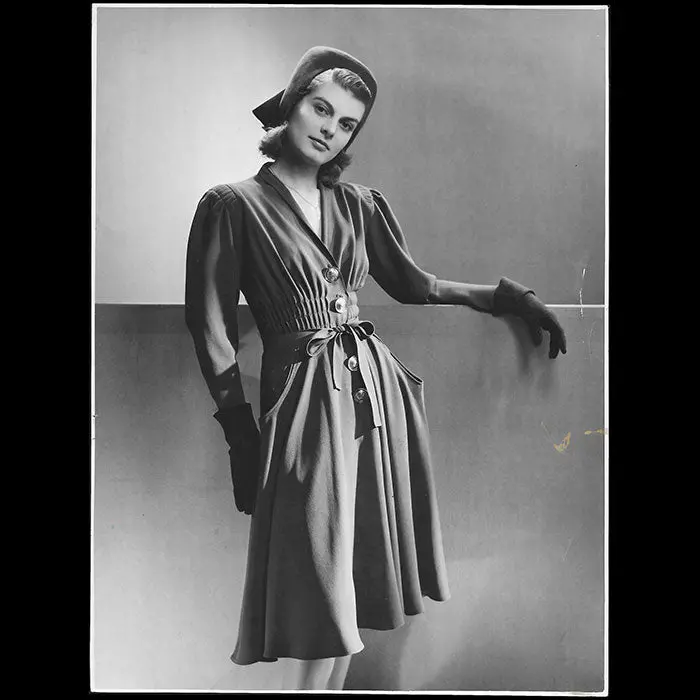 Jeanne Lanvin - Robe De Crêpe (1946) 1