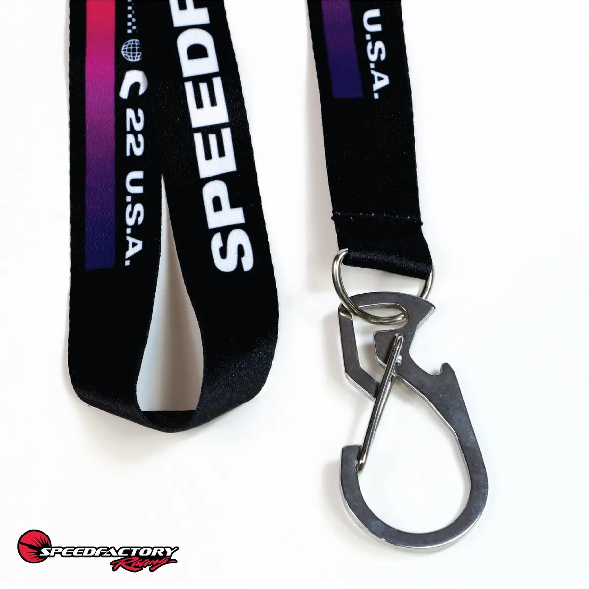 Speedfactory "Heat Signature" Bottle Opener Lanyard 2