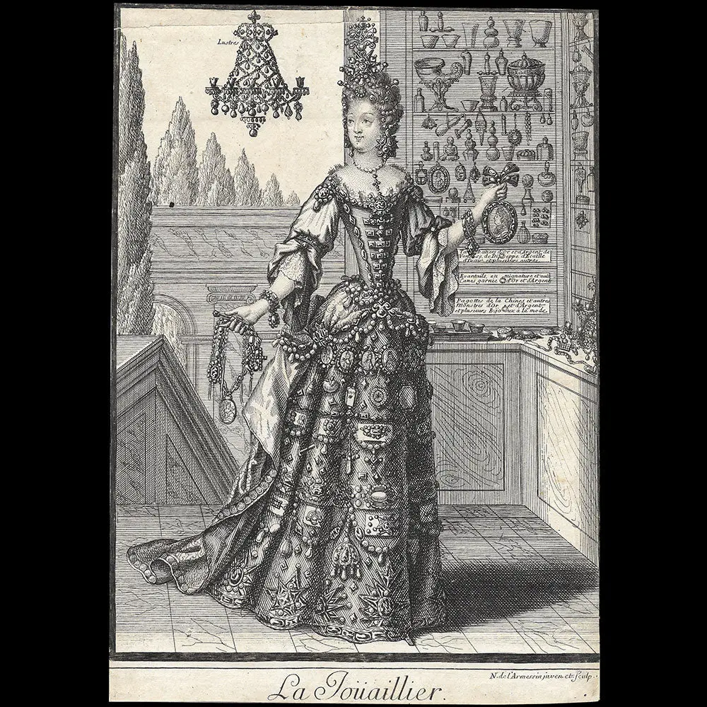 Nicolas De Larmessin Ier - Joüaillier, Habit De Joaillière (1695) 1