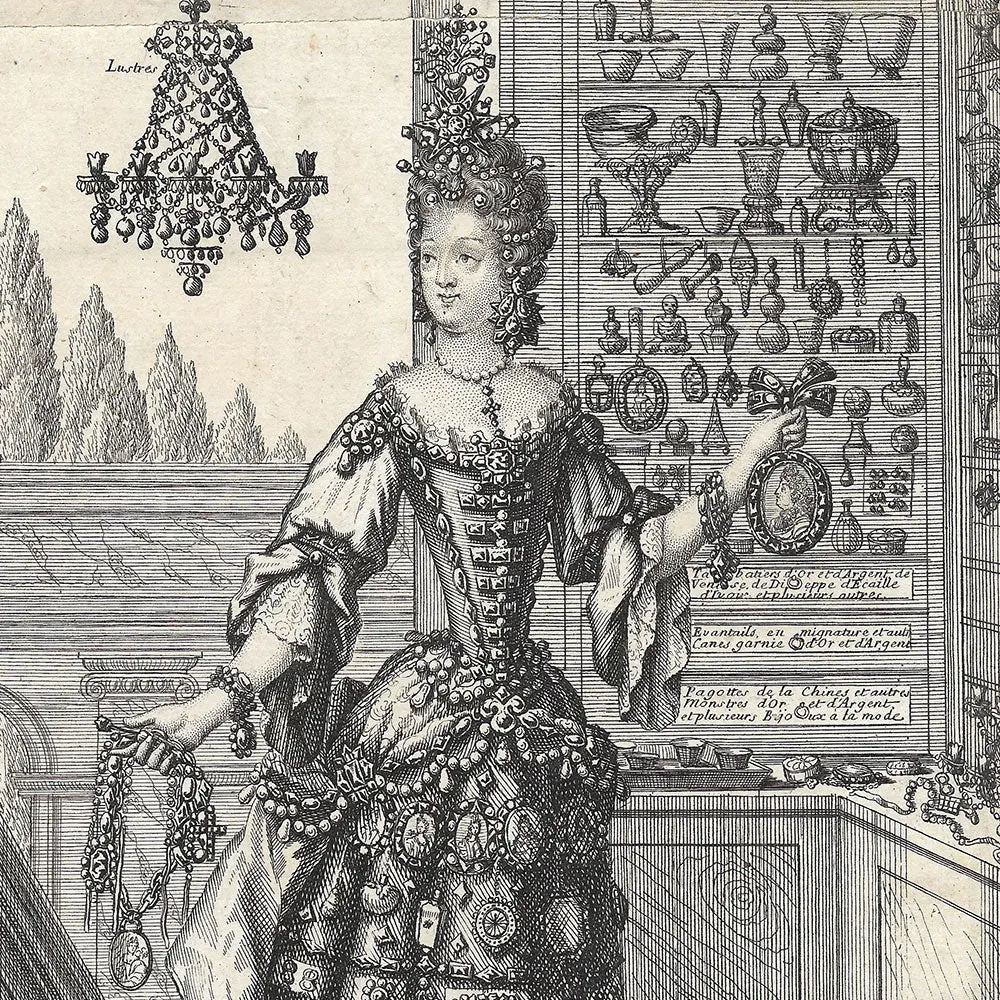 Nicolas De Larmessin Ier - Joüaillier, Habit De Joaillière (1695) 2