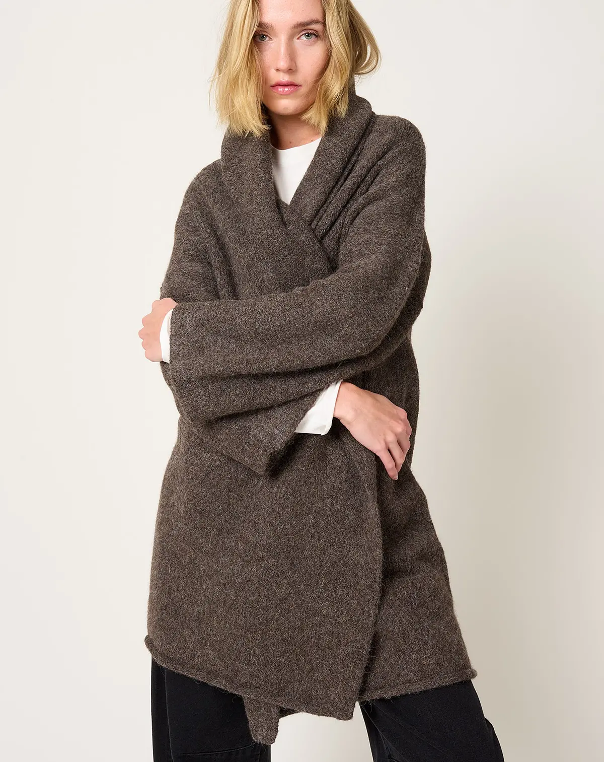 Capote Coat In Patina 1