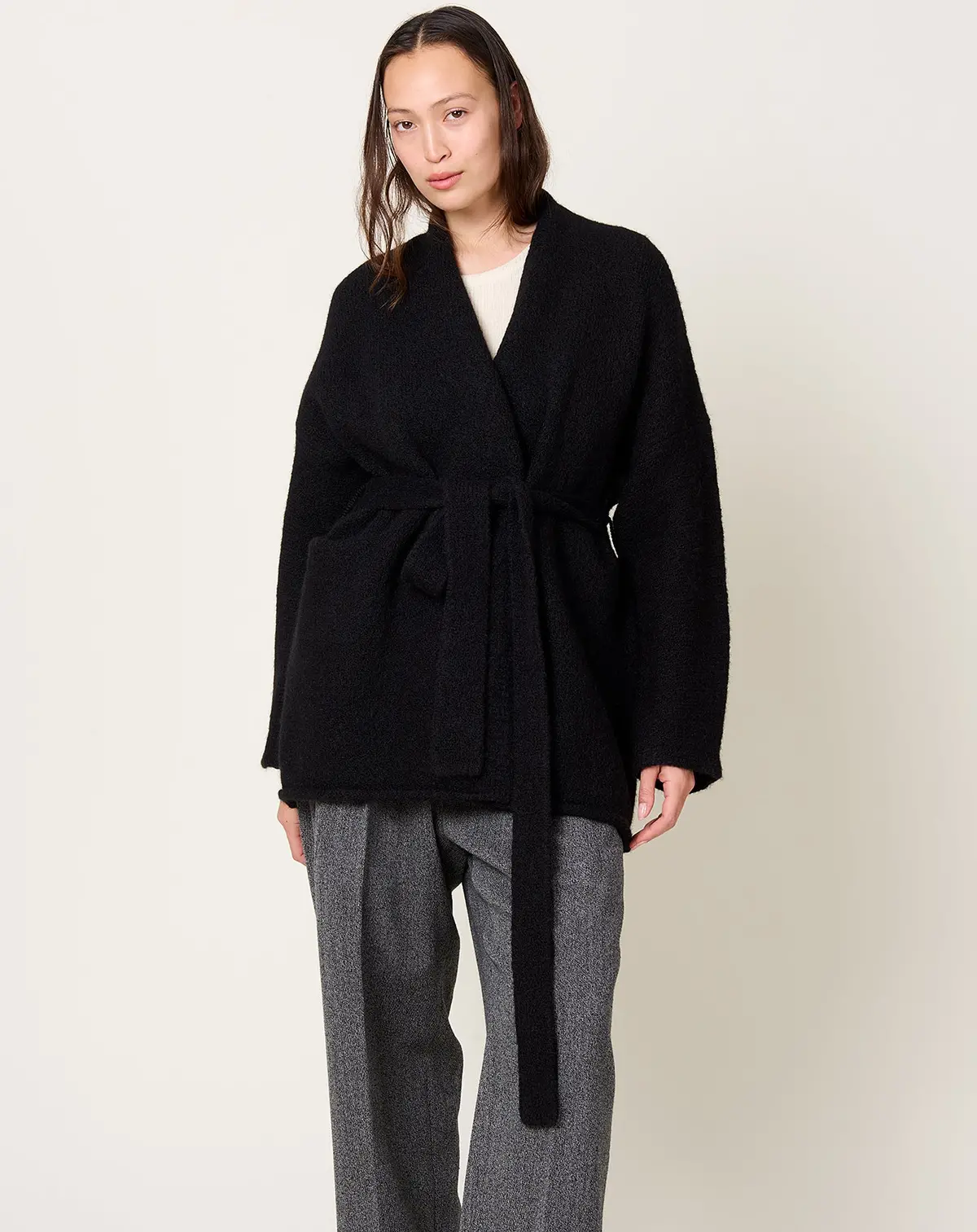 Coto Cardigan In Black 1