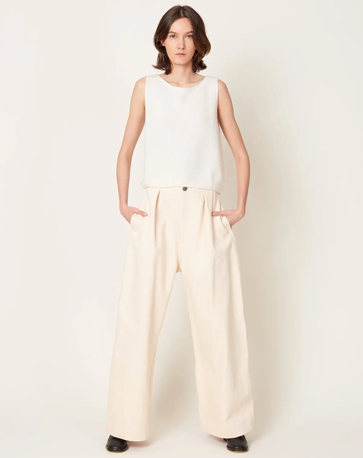 Frame Jean In Sandstone 1