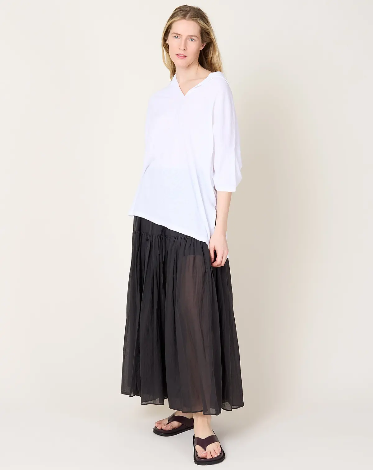 Oversize Polo In White 1