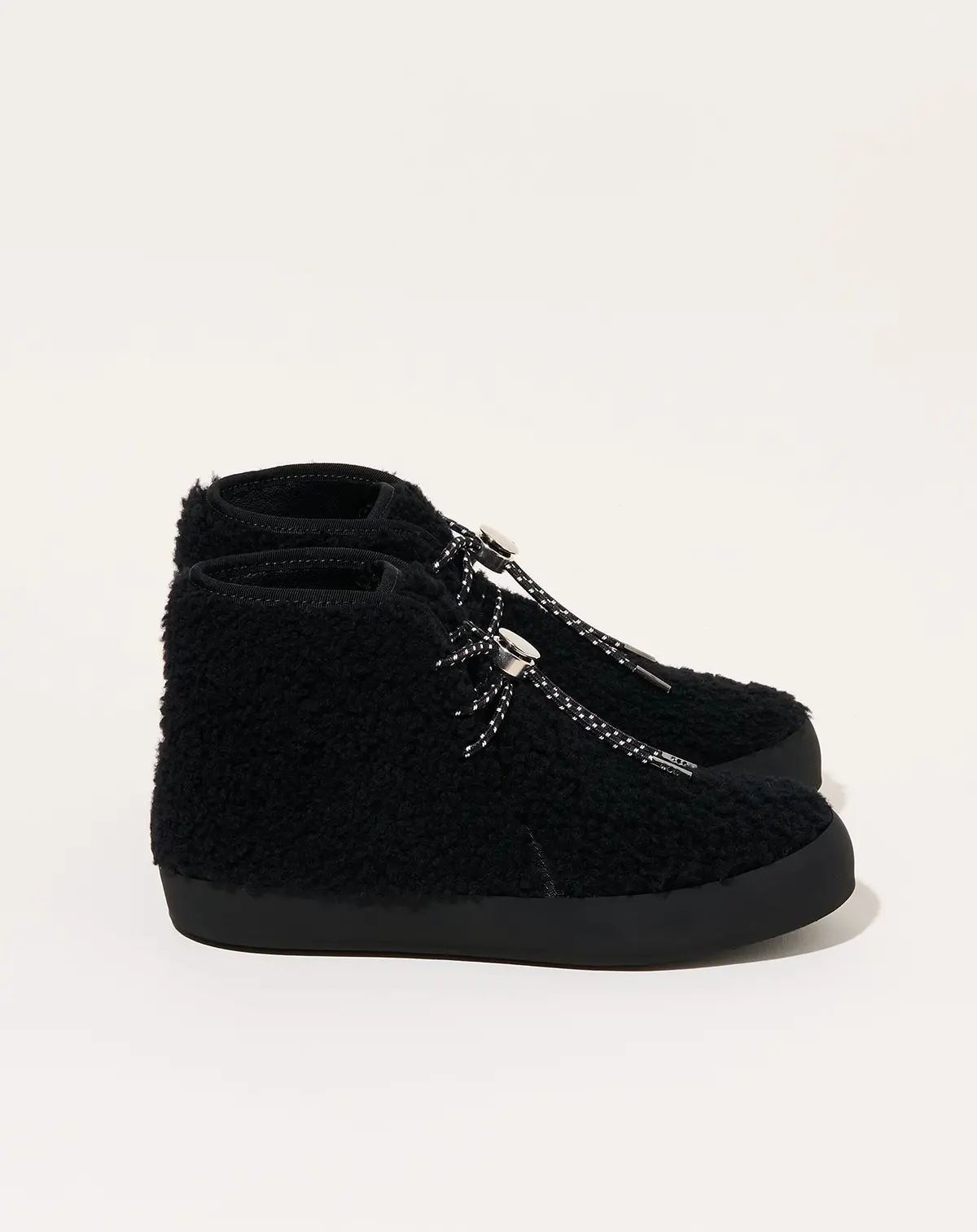 Desert Shearling Boot In Black 1
