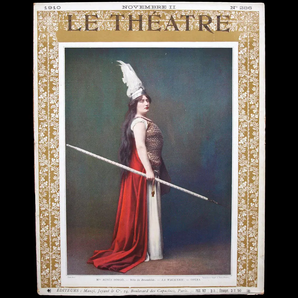 Le Théâtre (15 Novembre 1910), Eve Lavalière En Poiret Par Sem 1
